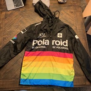 Polaroid Black fleece hoodie